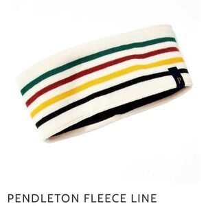 Pendleton Multicolor Striped Fleece Headband